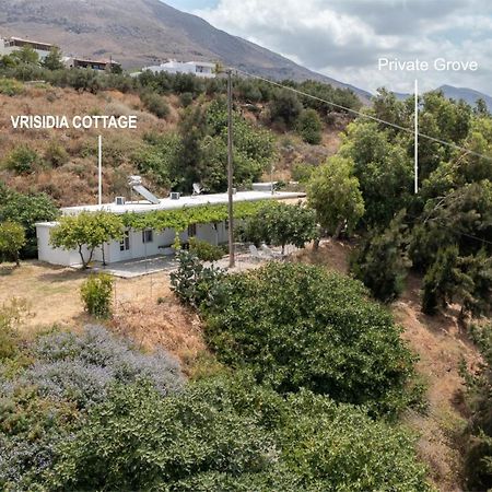 Vrisidia Cottage - Nature, Seaview & Relax Plakias Bagian luar foto