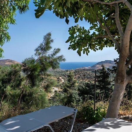 Vrisidia Cottage - Nature, Seaview & Relax Plakias Bagian luar foto
