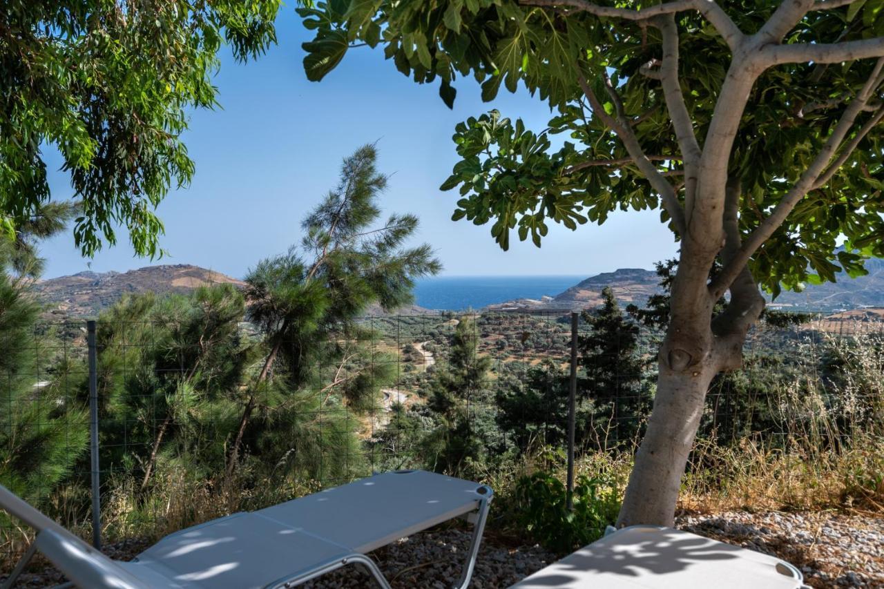 Vrisidia Cottage - Nature, Seaview & Relax Plakias Bagian luar foto