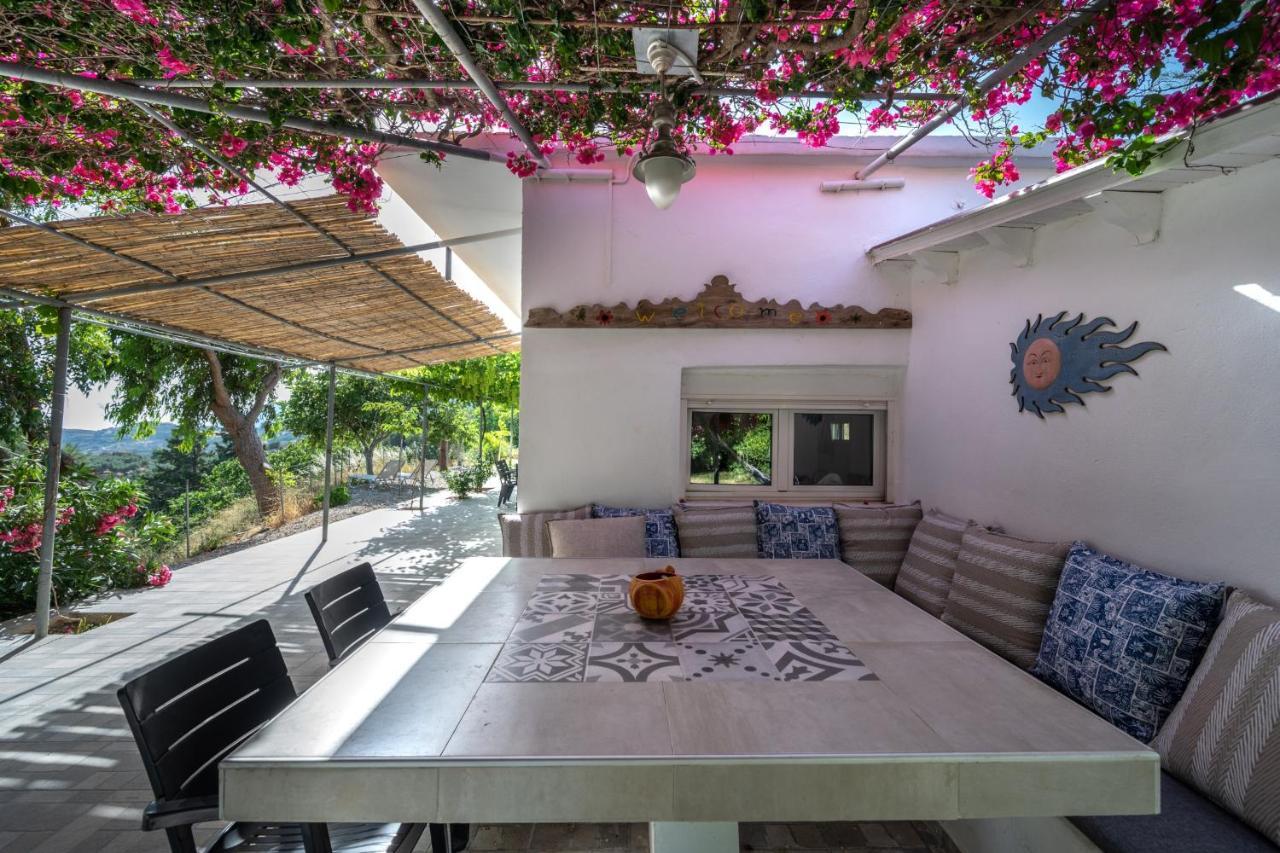 Vrisidia Cottage - Nature, Seaview & Relax Plakias Bagian luar foto