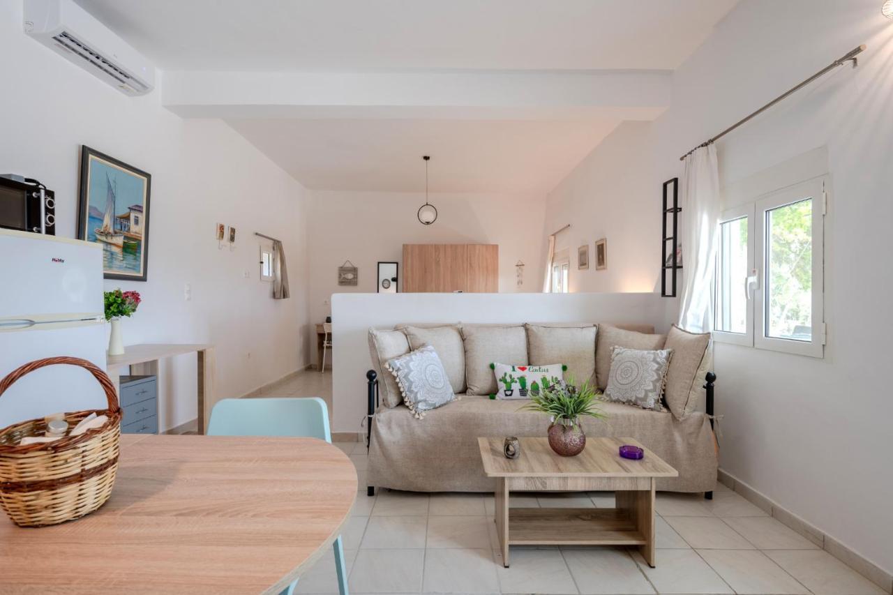 Vrisidia Cottage - Nature, Seaview & Relax Plakias Bagian luar foto
